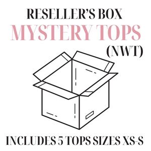 NWT MYSTERY BOX - TOPS SIZES XS-S
